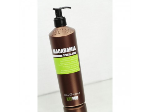 KAY PRO MACADAMIA regeneruojantis kondicionierius, trapiems ir jautriems plaukams 350 ml. KAY PRO MACADAMIA regeneruojantis kondicionierius, trapiems ir jautriems plaukams 350 ml.